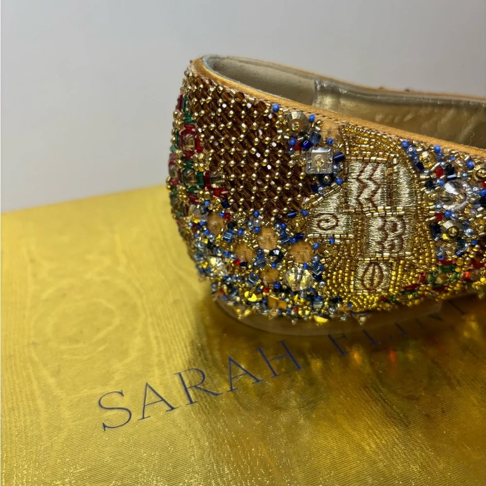 ****SOLD*** Sarah Flint The Woman in Gold Limited Edition Natalie Flats - Picture 10 of 16